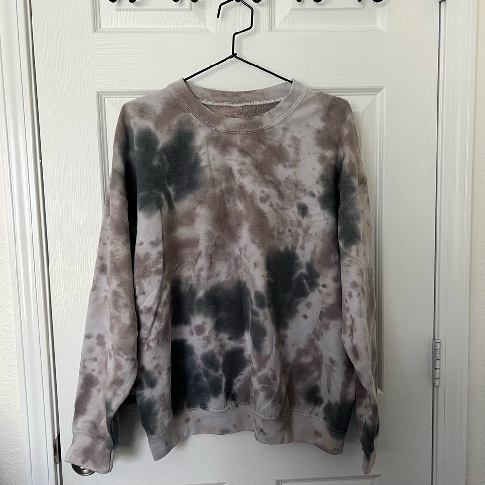 Antistar Tie Dye Crewneck Sweatshirt